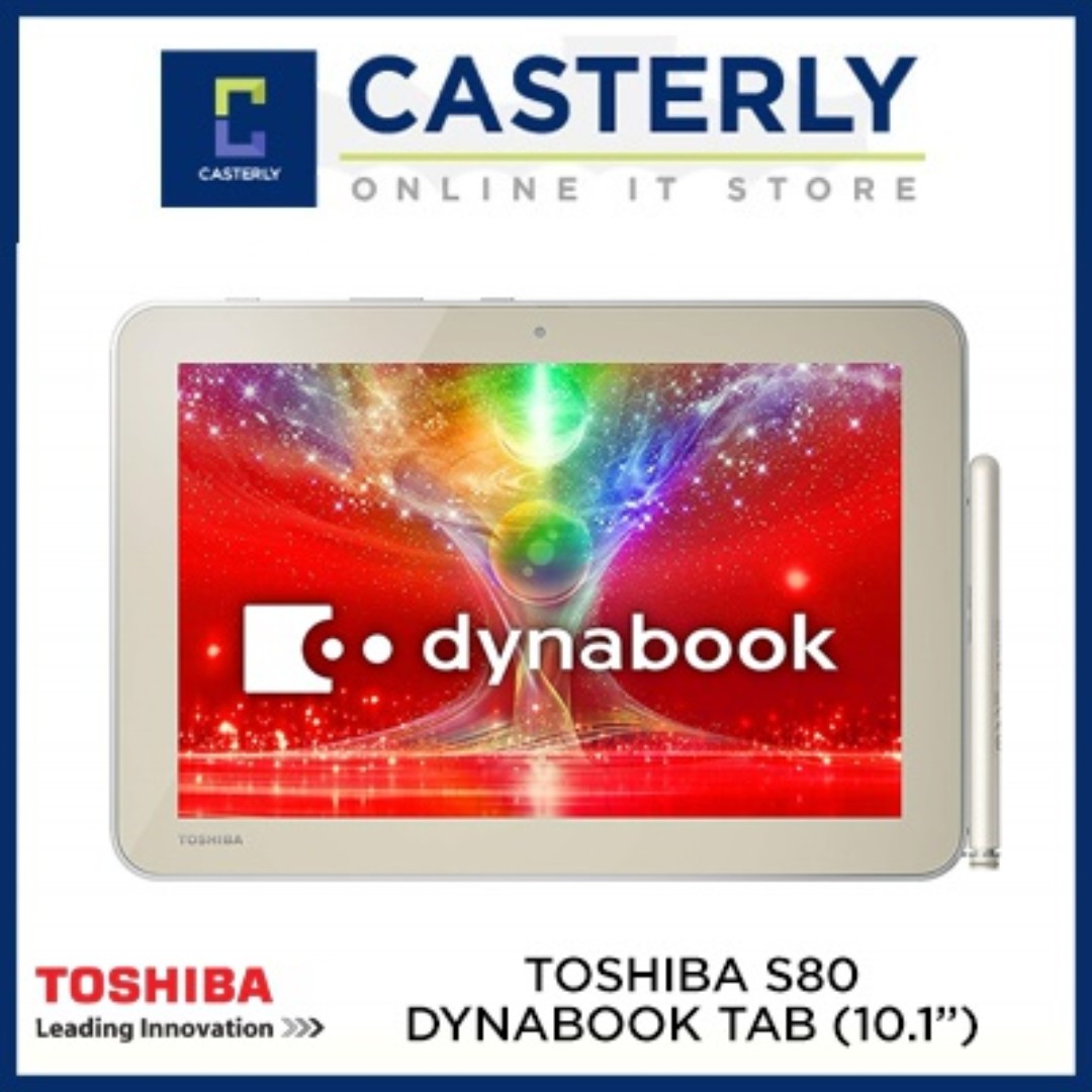 Refurbished Toshiba S80 Dynabook Tab Intel Atom 2gb Ram 32gb