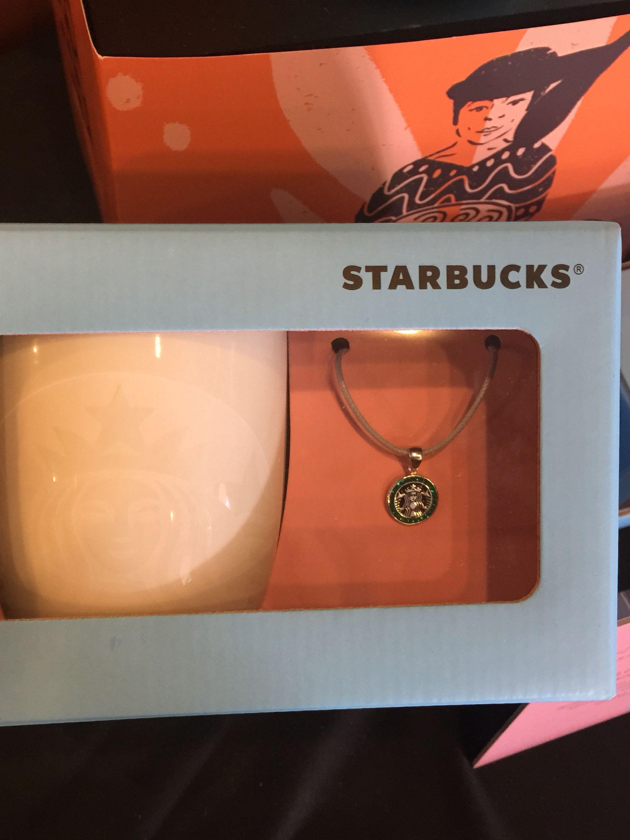Starbucks swarovski pendant discount
