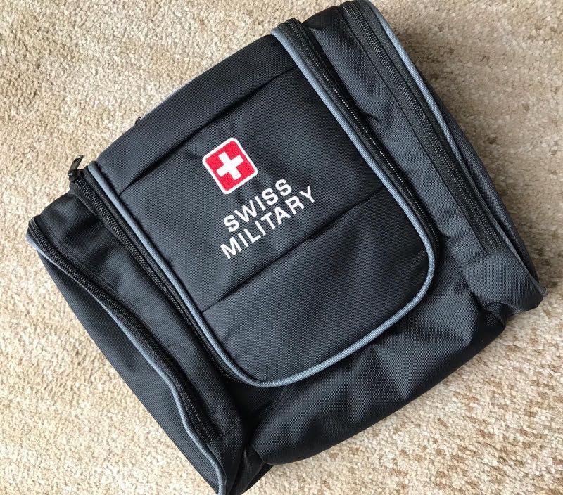 Swiss military toiletry bag, Men's Fashion, Bags, Belt bags, Clutches