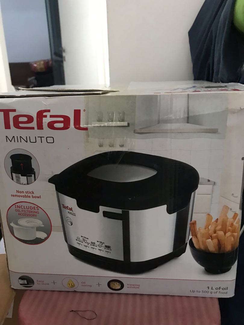 Tefal deep fryer, TV & Home Appliances, Kitchen Appliances, Fryers on