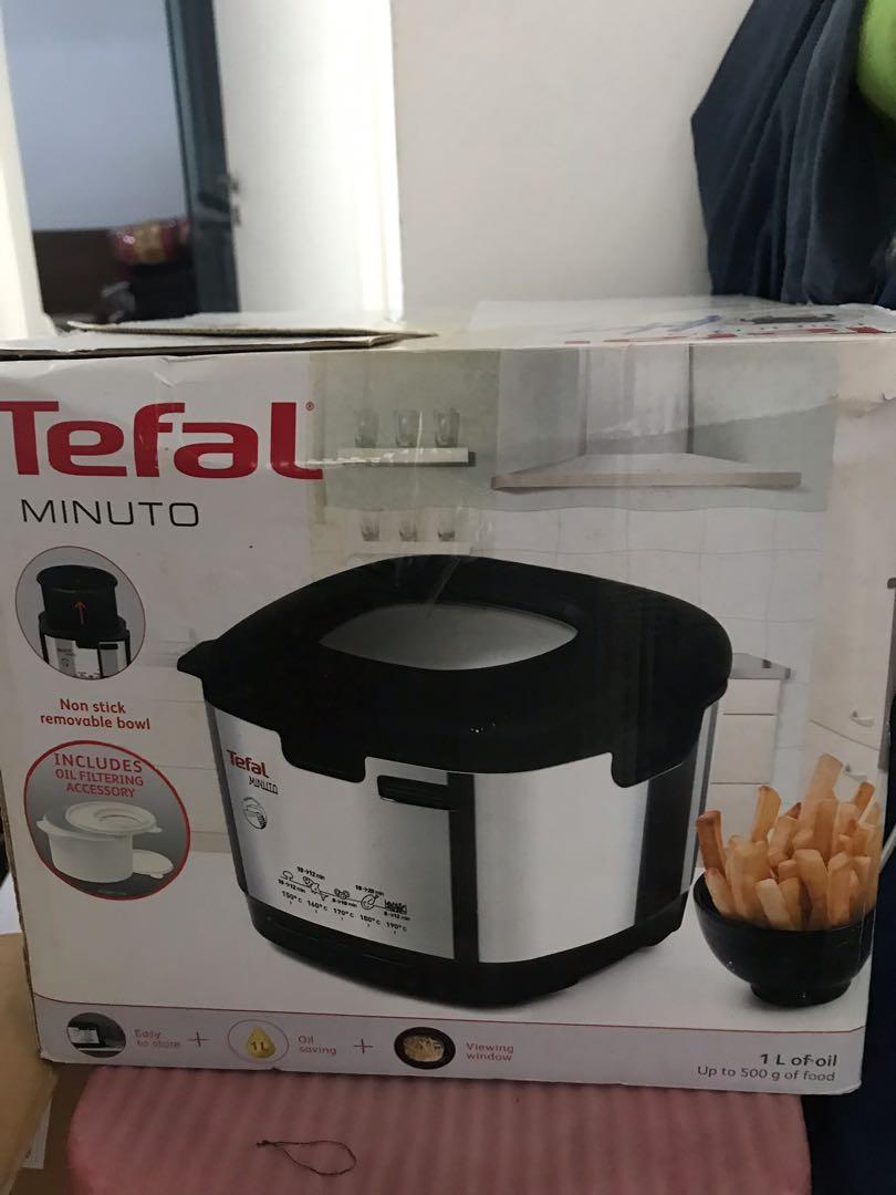 Tefal deep fryer, TV & Home Appliances, Kitchen Appliances, Fryers on