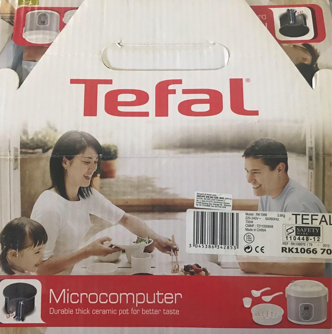 Tefal Rice Cooker RK1066 70, TV & Home Appliances, Kitchen Appliances