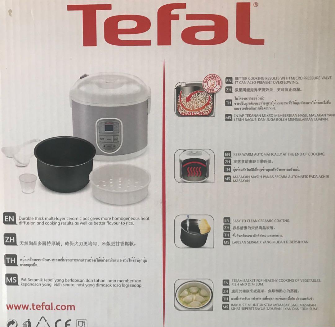 Tefal Rice Cooker RK1066 70, TV & Home Appliances, Kitchen Appliances