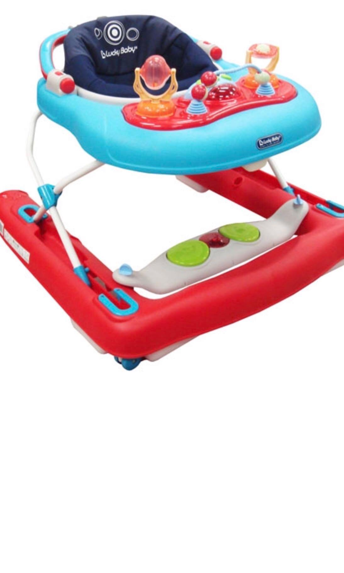 The Lucky Baby Zipee 3 in 1 Walker, Pusher, Musical Jumper, Babies