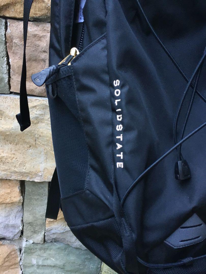 The North Face Solid State Backpack Black Rose Gold Men s