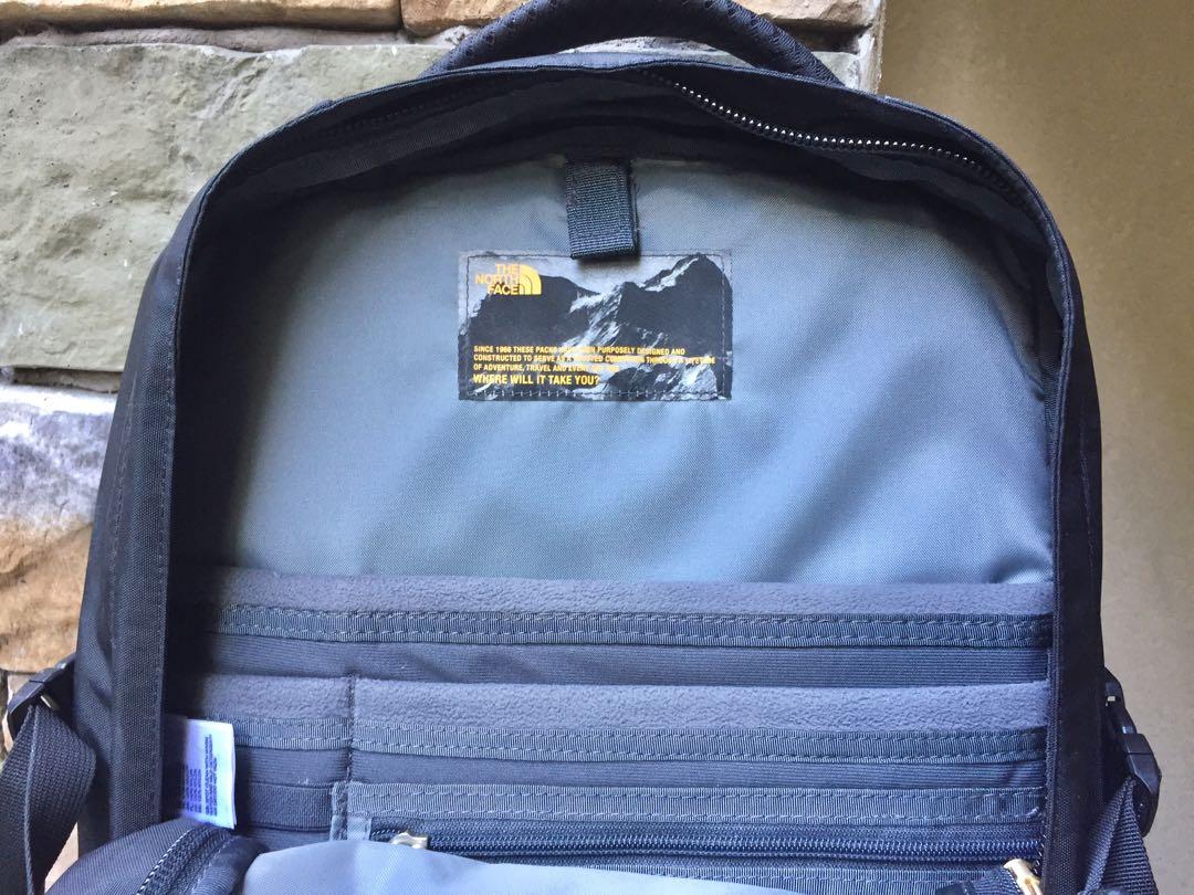 The North Face Solid State Backpack (Black/Rose Gold), Men's Fashion, Bags, Backpacks on Carousell