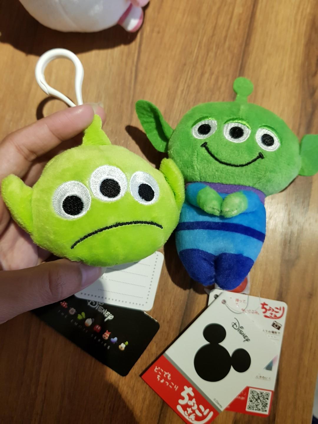 Toy Story Alien Plush And Keychain Toys Games Stuffed Toys On Carousell