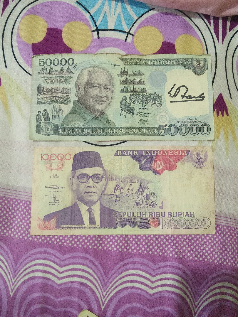 Uang Lama Dgn Ttd Asli Presiden Soeharto Antik Uang Lama Di Carousell