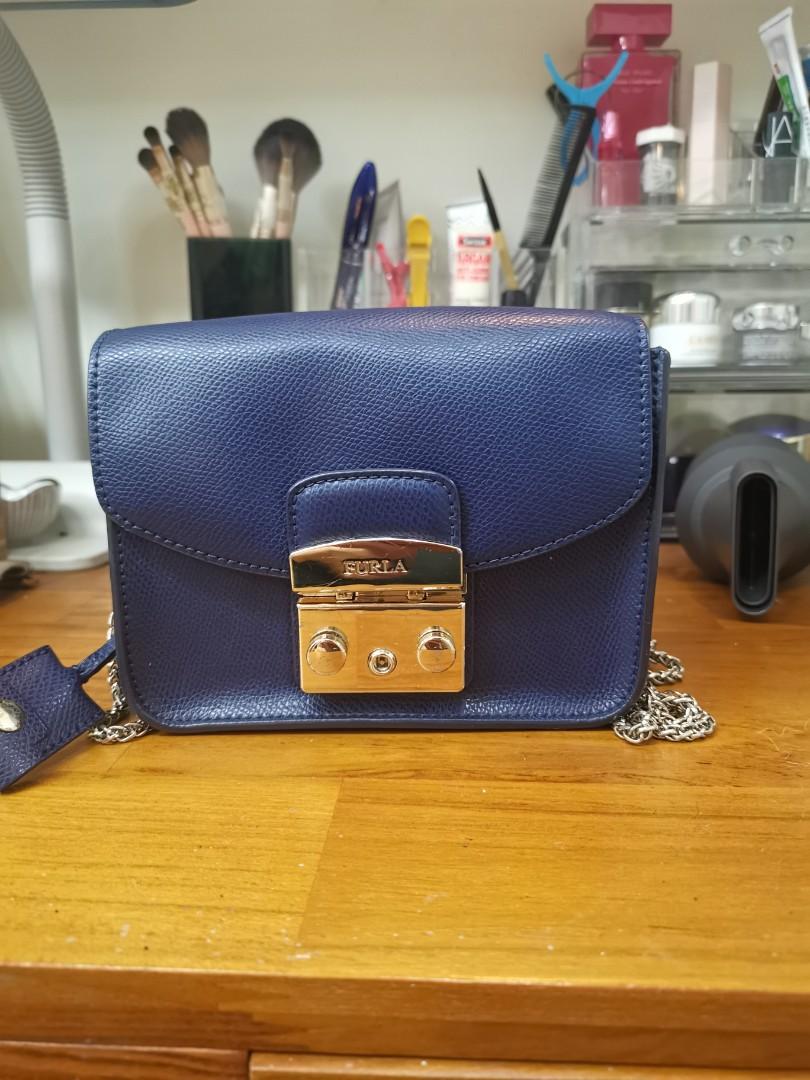 navy blue mini bag