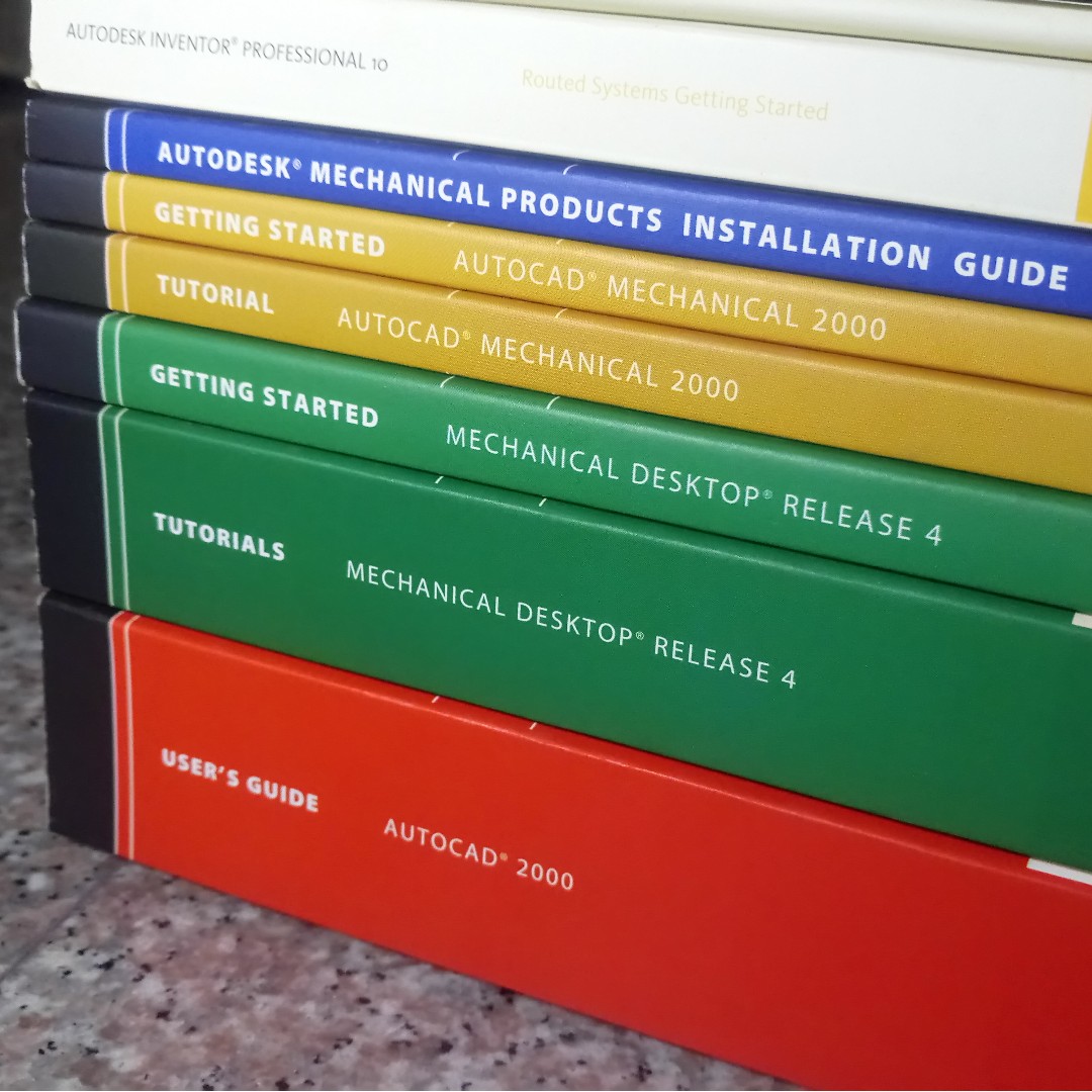 Valued Set Autodesk Autocad Learning Manual For Drafting Architectural Schematic Drawing Everything Else On Carousell