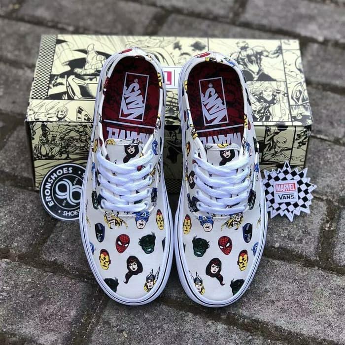 Vans x Avengers Head Men s Fashion Footwear Sneakers on Carousell