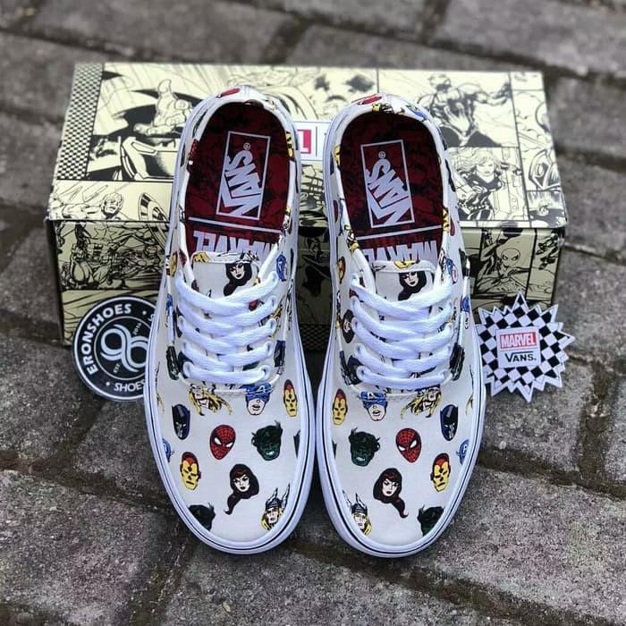 vans marvel heads shoes