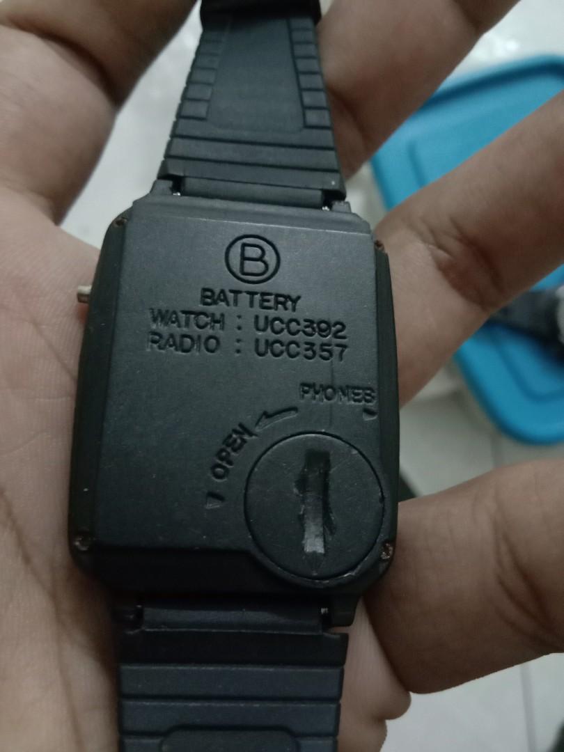 Radio hot sale watch 1980s