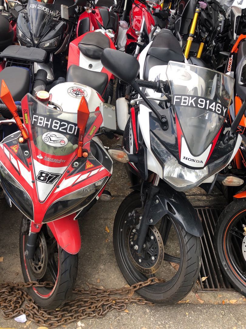 Yamaha R15 V2 Cbr150r Motorbikes Motorbikes For Sale Class 2b