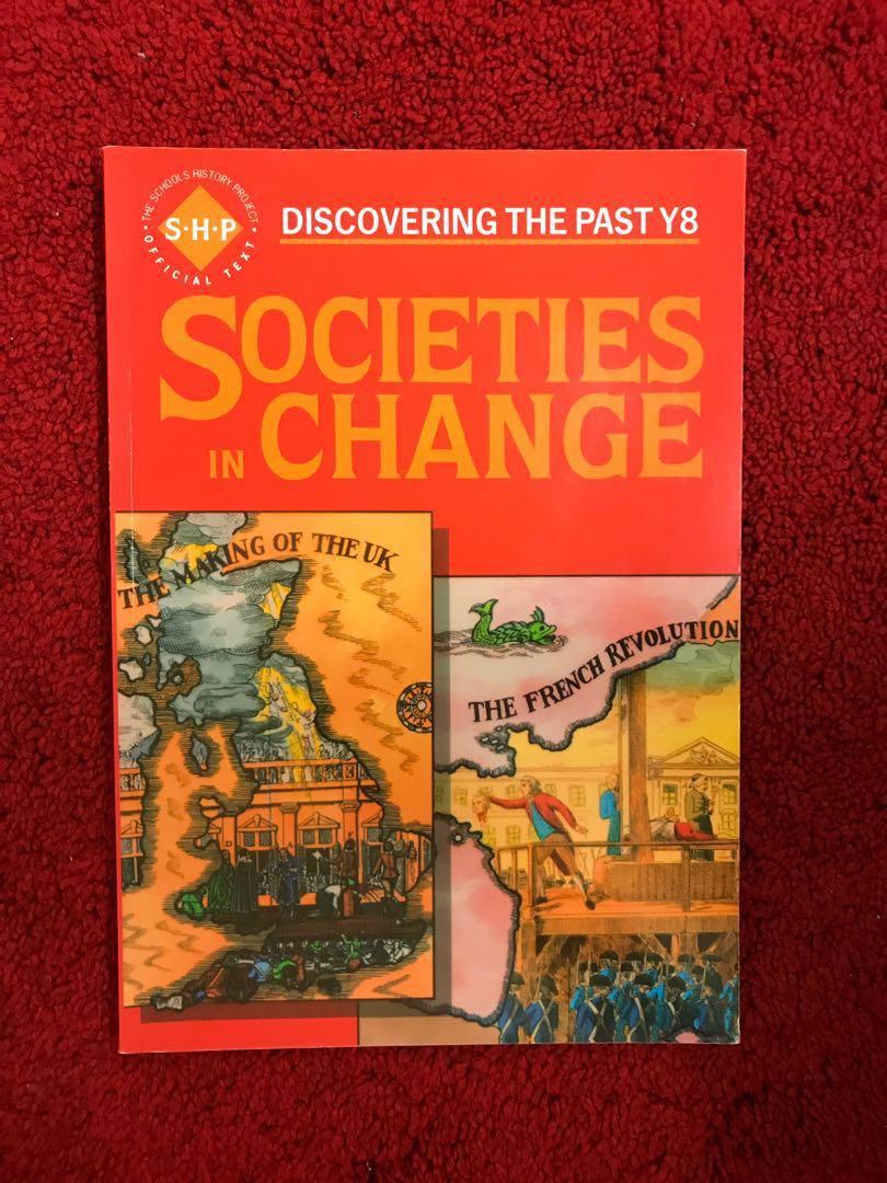 Year 8 History Textbook Societies in Change, Hobbies & Toys, Books