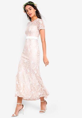 zalora bridesmaid dress Zalora Occasion Jumpsuit Bridesmaid Size M, Women's Fashion, Dresses & Sets, Jumpsuits on Carousell