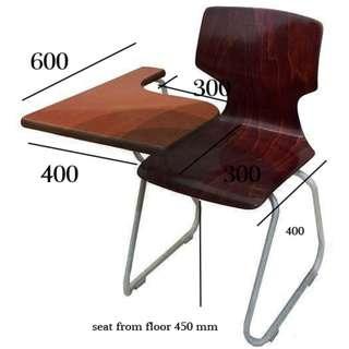 School Training Arm Chair School Table and Chair