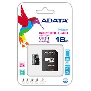 ADATA 威剛 16G 16GB TF  micro SD SDHC 記憶卡 C10