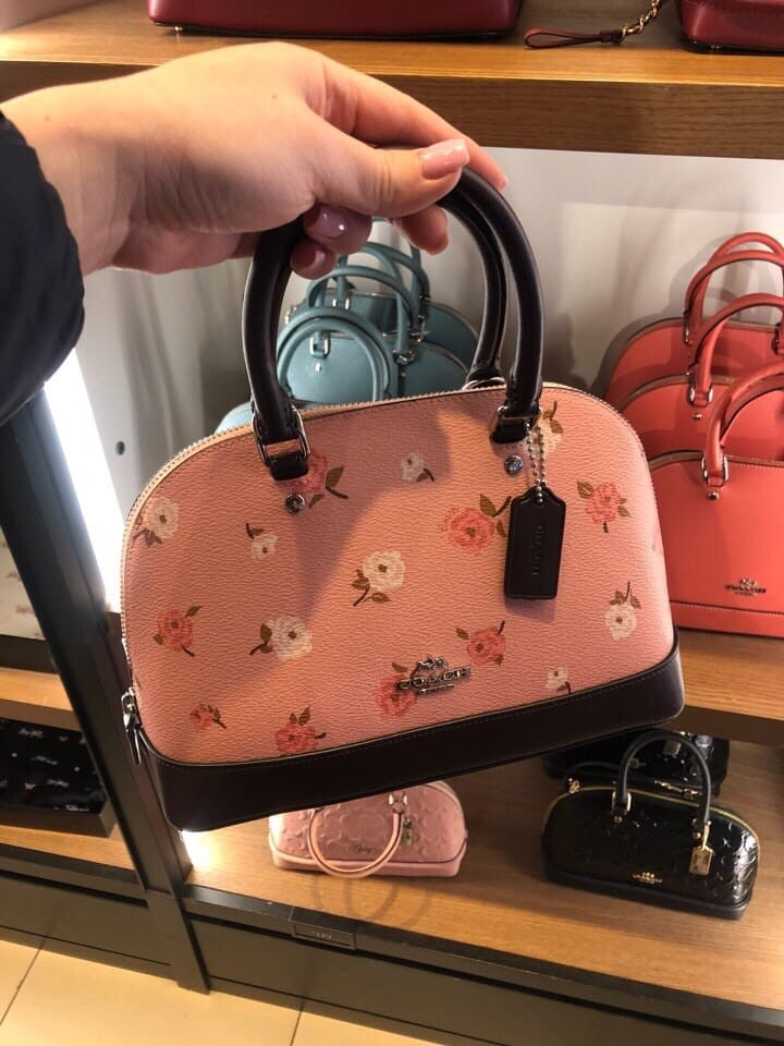 coach mini sierra satchel bag