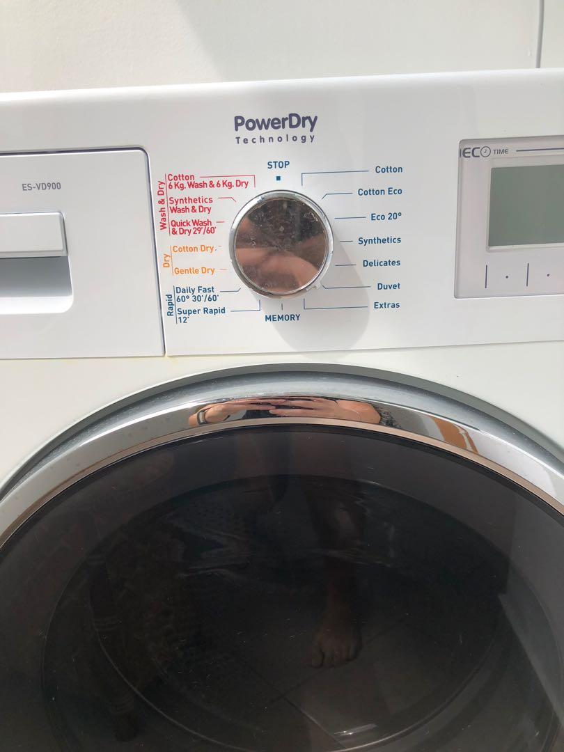3 years old washer cum dryer, TV & Home Appliances, Washing Machines and Dryers on Carousell
