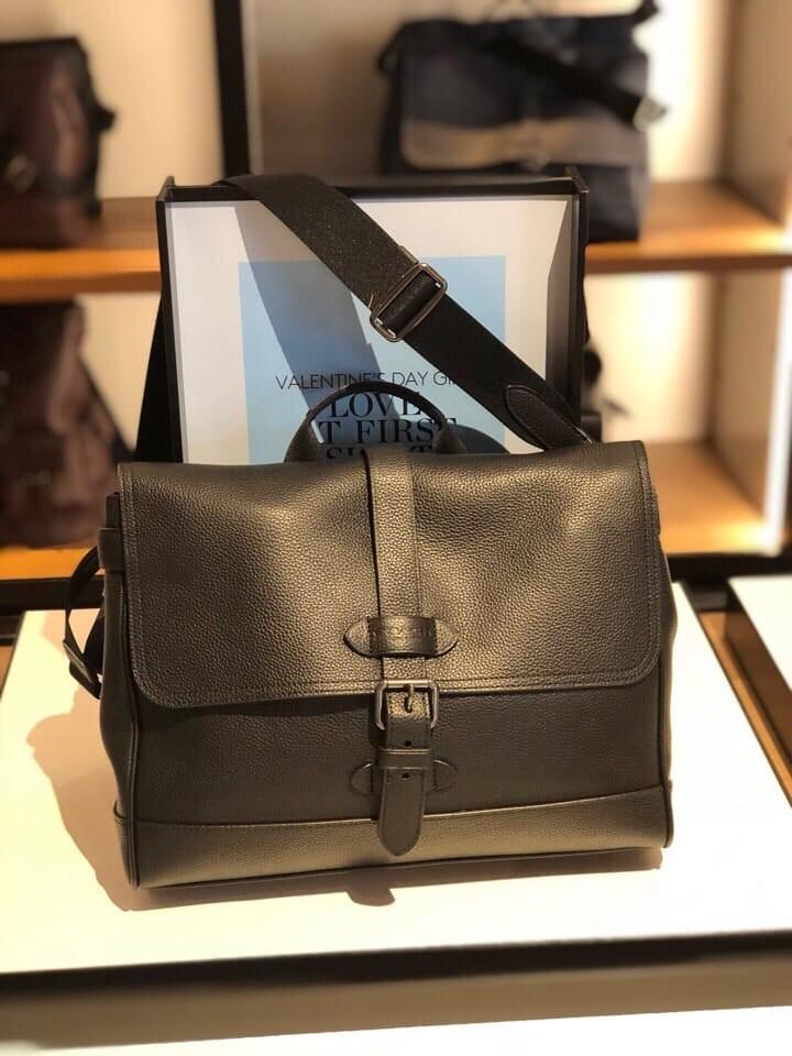 coach small sling bag black