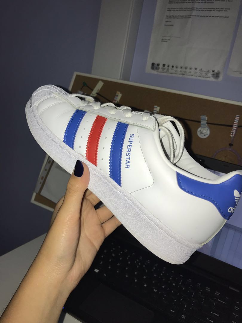 adidas superstar royal blue