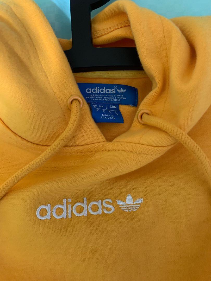Adidas hoodie tnt tape yellow 2025