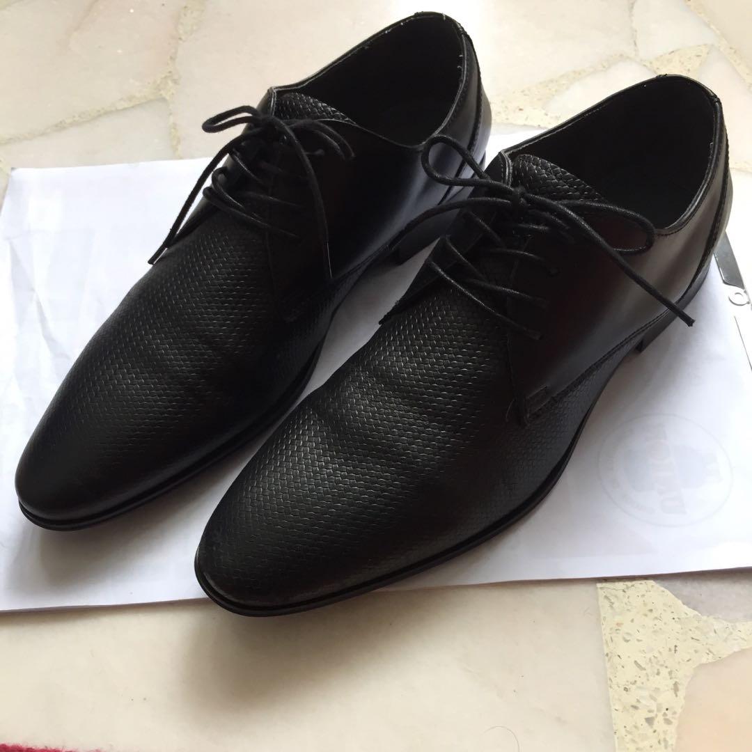 aldo mens leather shoes