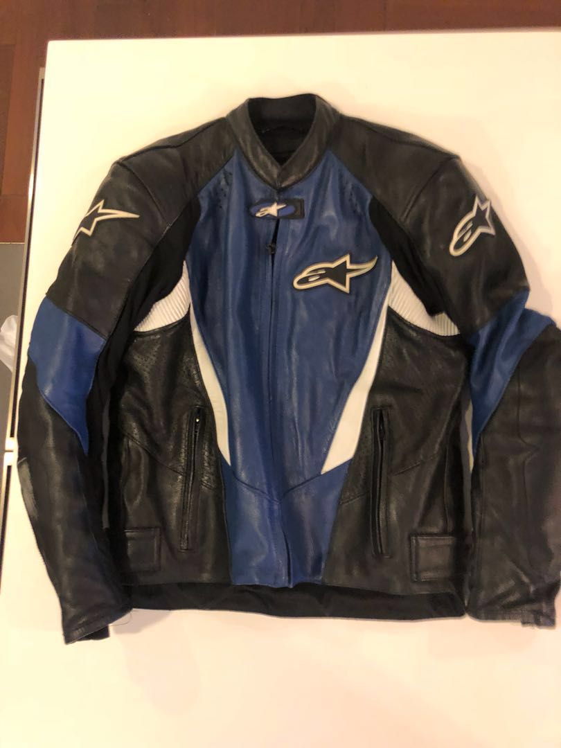 Alpinestars Leathers Jacket Motorcycles Motorcycle Apparel On Carousell