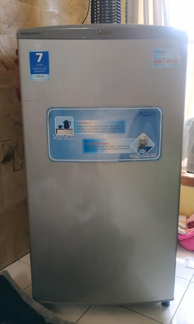 Aqua Freezer Aqf S4 Kulkas Beku 4 Rak 121 Liter Kulkas Asi