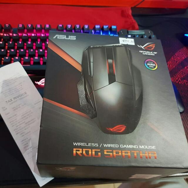 Asus Rog Spatha Gaming Mouse Electronics Computer Parts Accessories On Carousell Asus Rog Spatha Gaming Mouse Electronics Computer Parts Accessories On Carousell