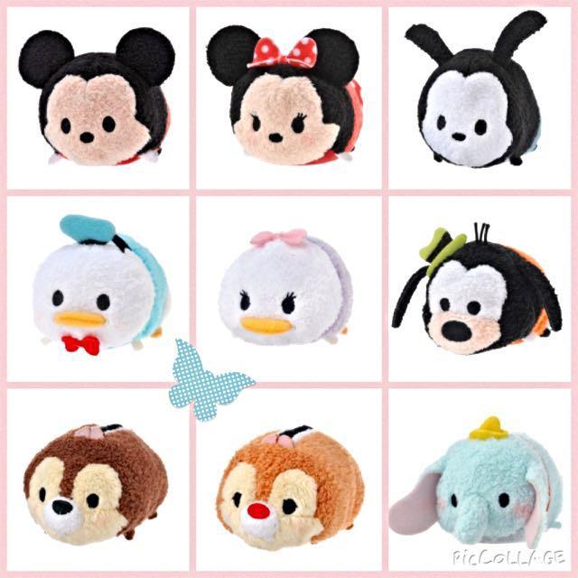 tsum tsum plushes