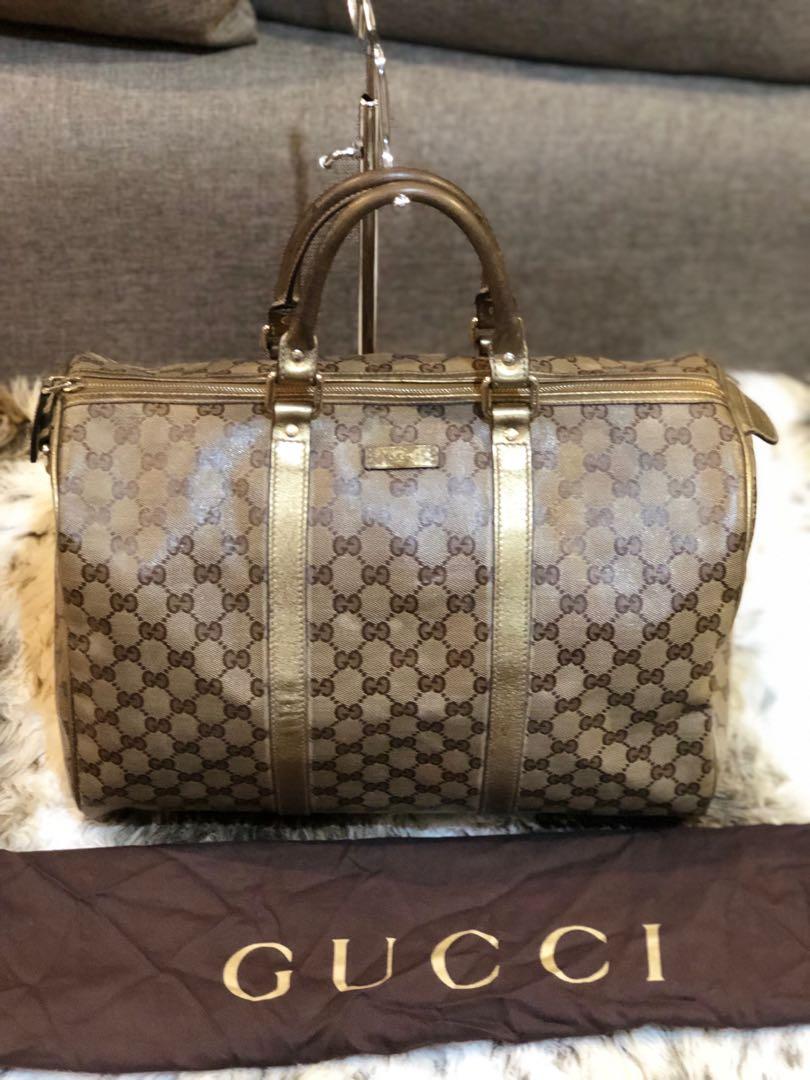 Gucci, Bags, Gucci Gg Boston Speedy 35 Handbag