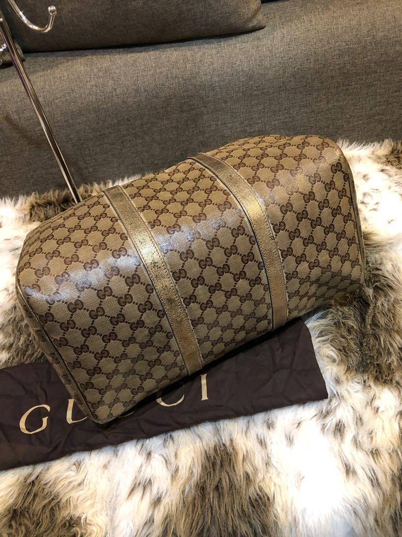Authentic Gucci Boston Patent Speedy 35 With Dustbag Luxury Bags Wallets on Carousell