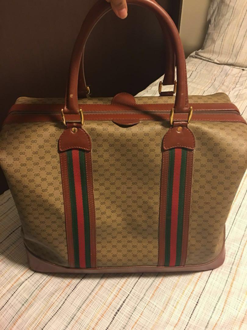gucci hand carry luggage