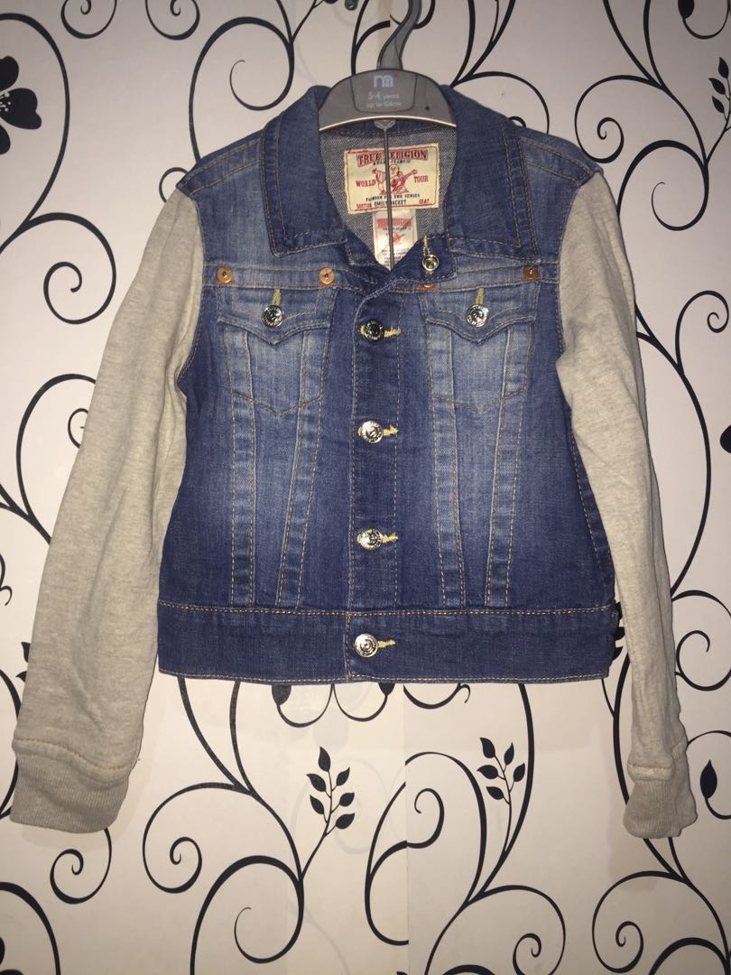 True Religion kids denim jacket 
