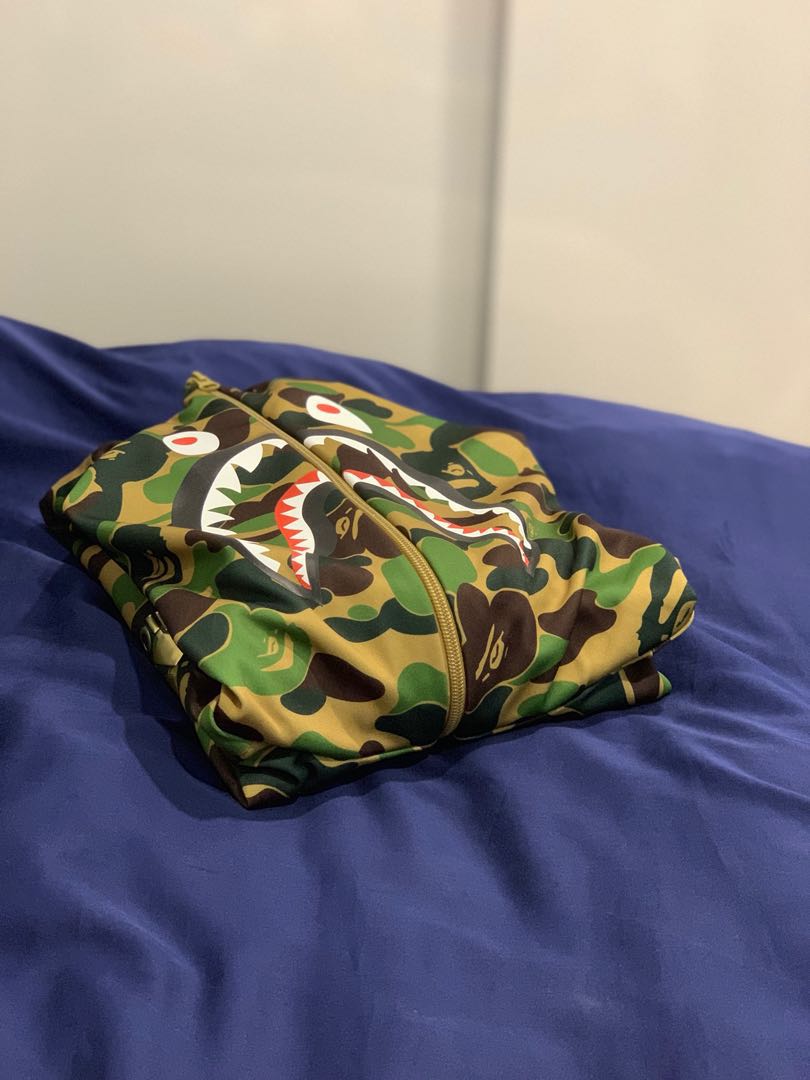 Bape Super bowl Adidas Shark Hoodie Men s Fashion Tops Sets