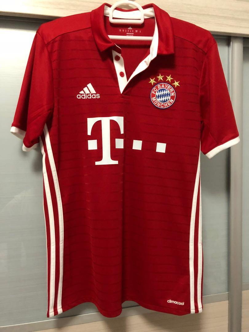 Bayern Munich Jersey Sports Sports Apparel On Carousell