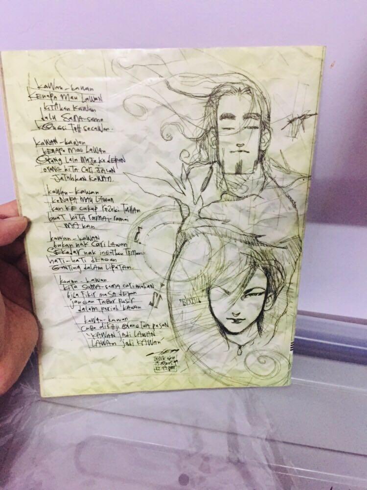 Blues Untuk Aku Aie Jilid 1 Books Stationery Comics Manga On Carousell