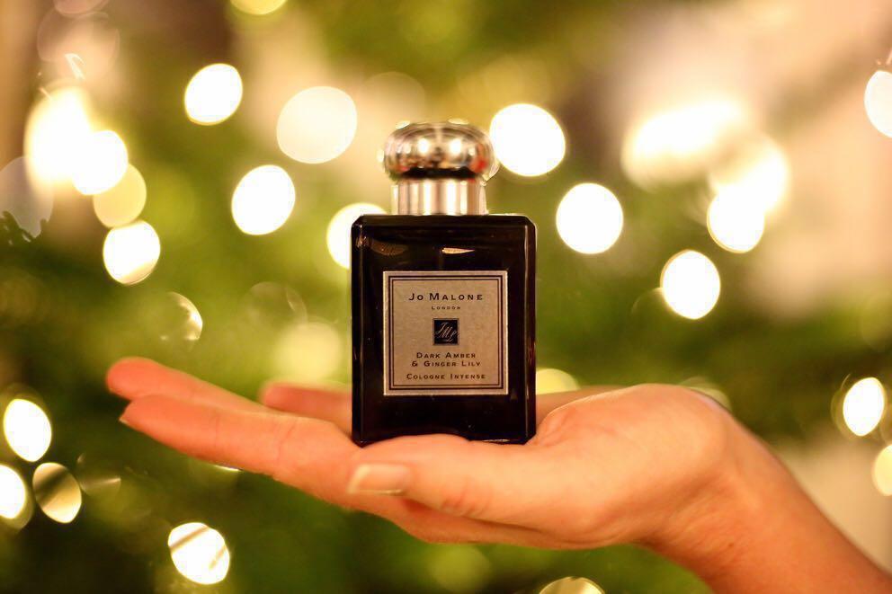 jo malone dark amber & ginger lily cologne intense
