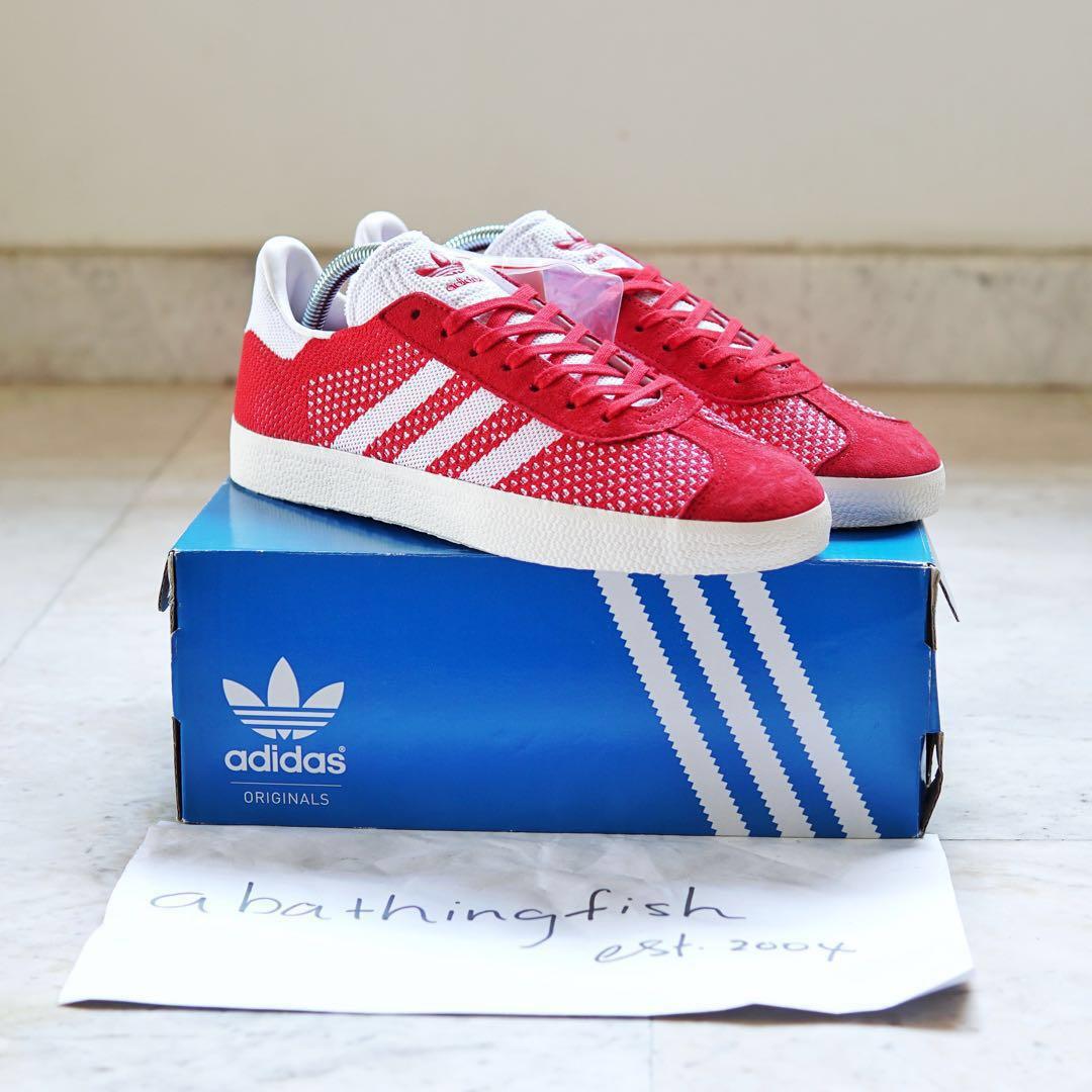 BNIB ADIDAS GAZELLE PRIMEKNIT Men s US9 UK8.5 Men s Fashion Footwear Sneakers on Carousell