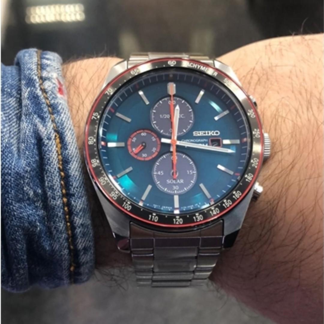 seiko solar chronograph ssc717p1