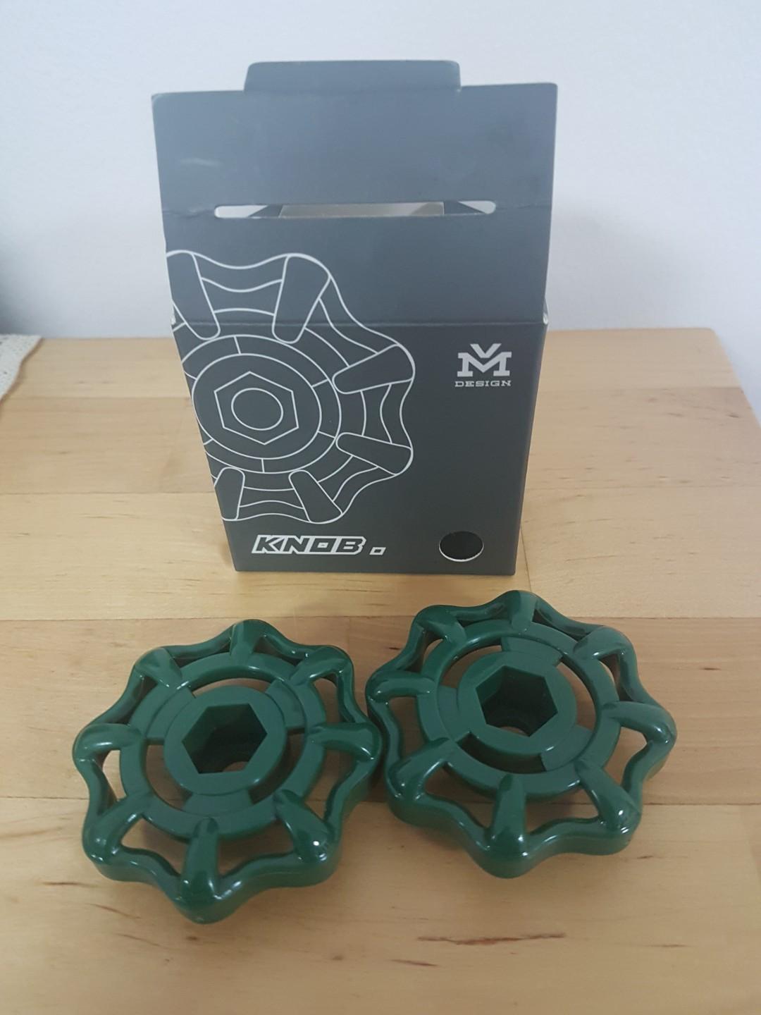 Brompton Knobs by Mighty Velo Green Sports Equipment Bicycles