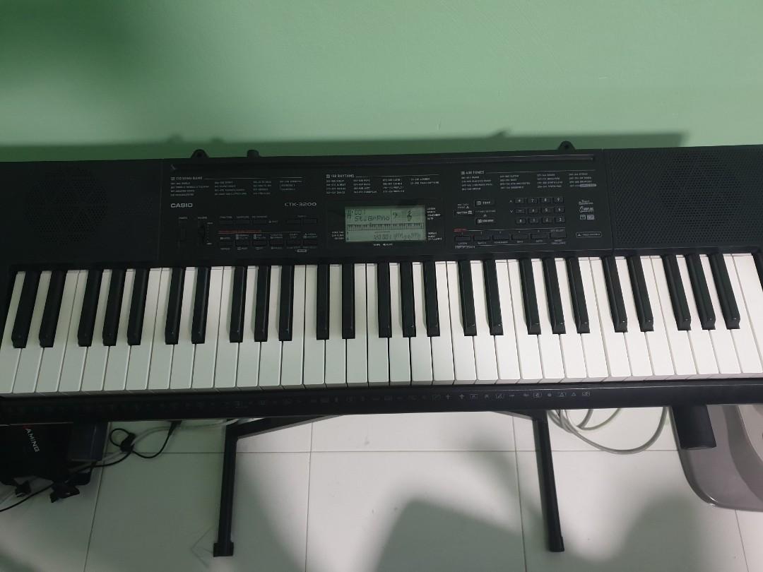 Casio Ctk 3200 with stand Hobbies Toys Music Media Musical Instruments on Carousell