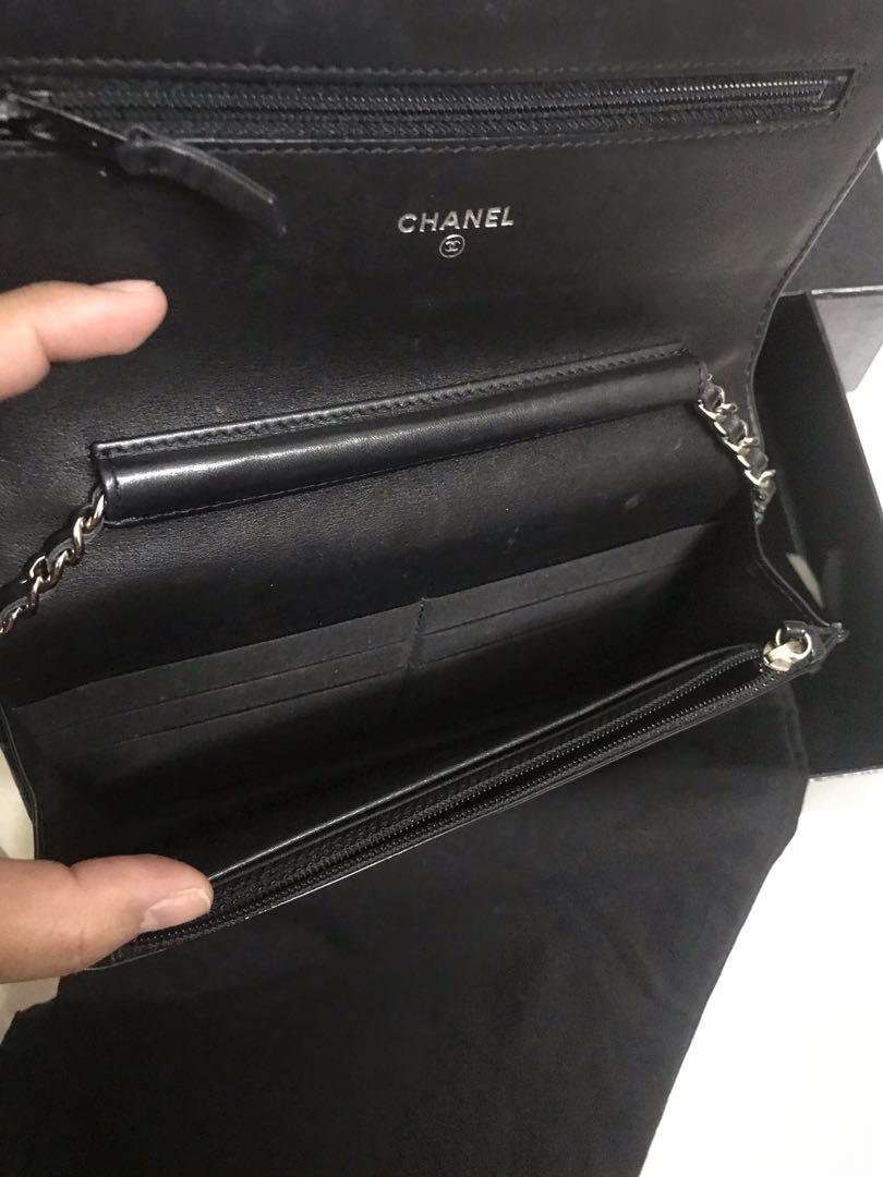 chanel wallet zip around
