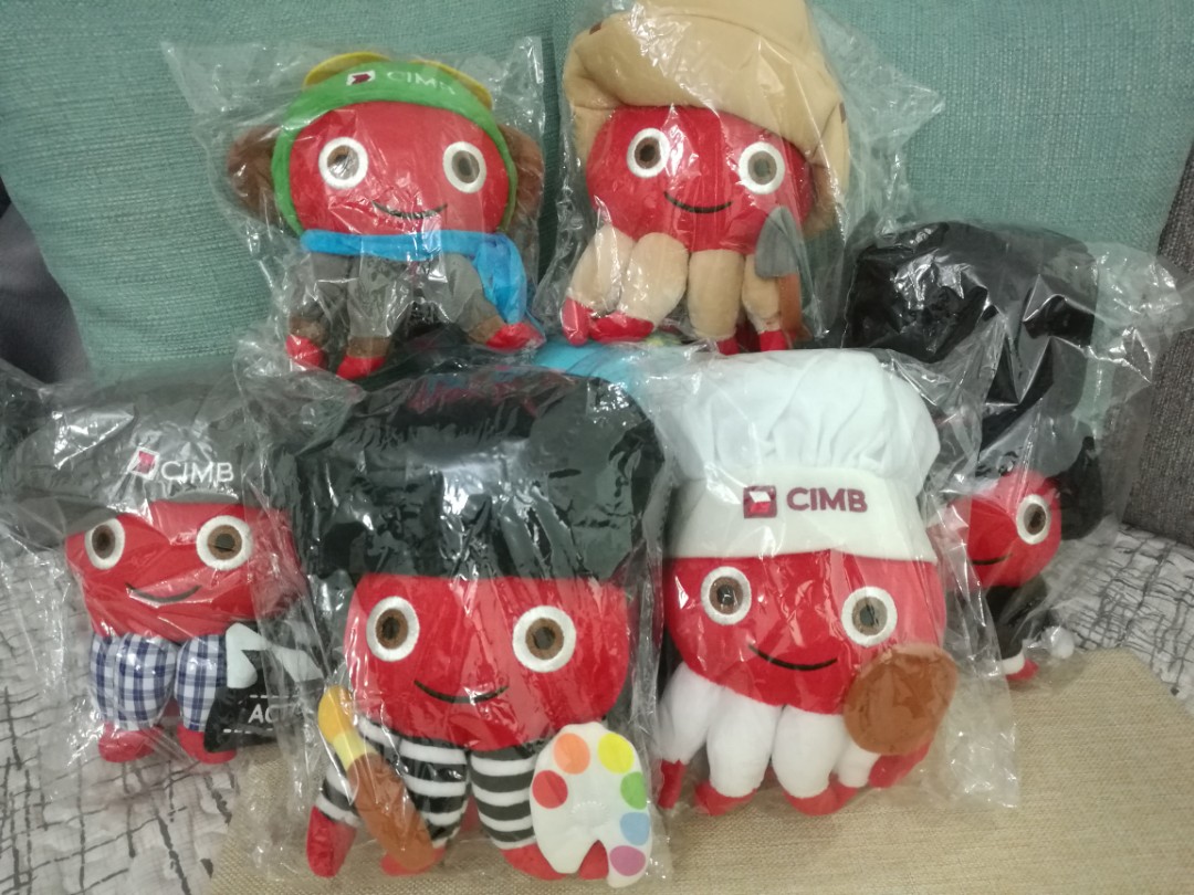 Cimb octopus soft toy 2018 new arrivals