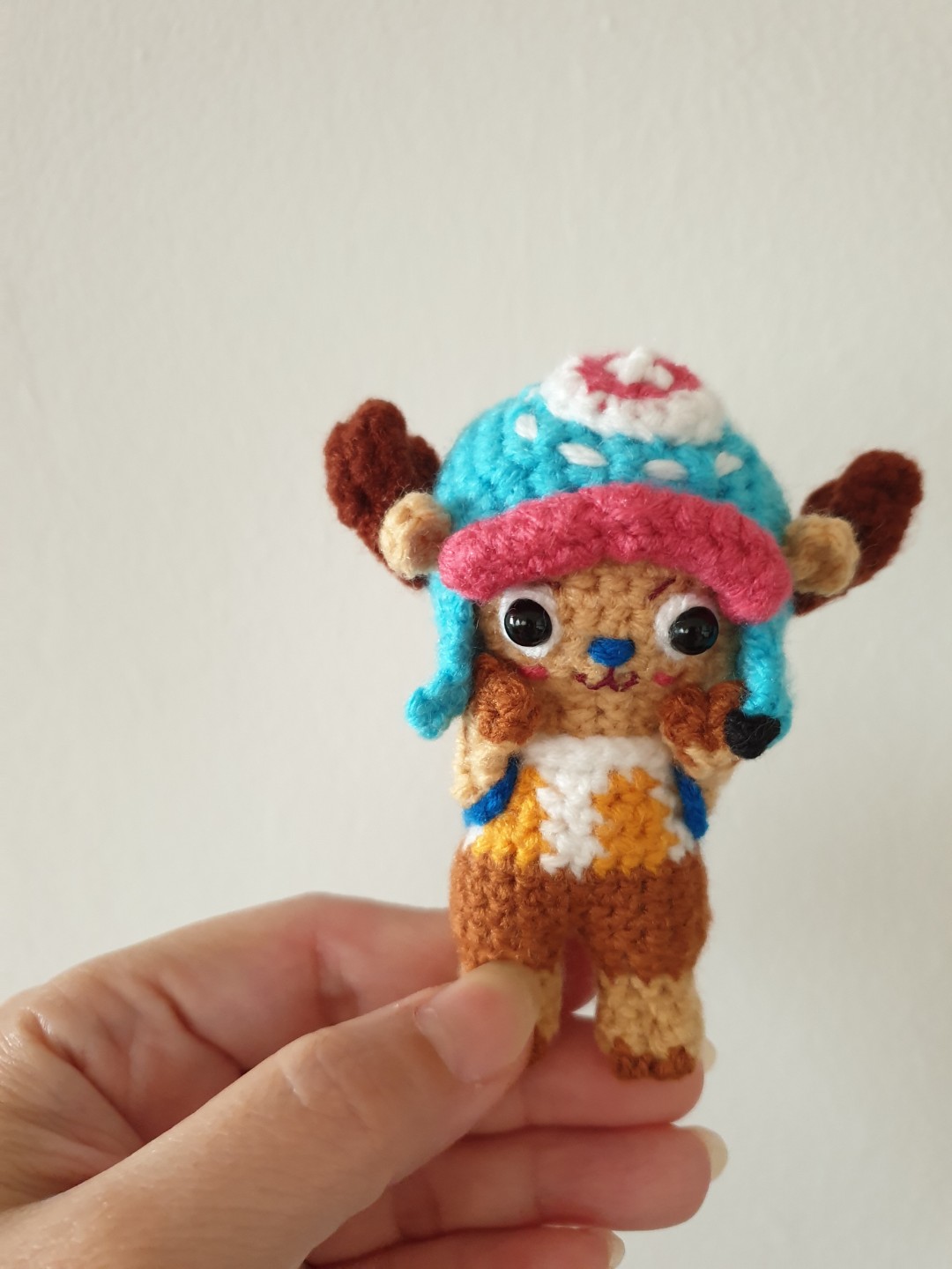 Crochet one piece tonytony chopper, Hobbies & Toys, Stationery & Craft