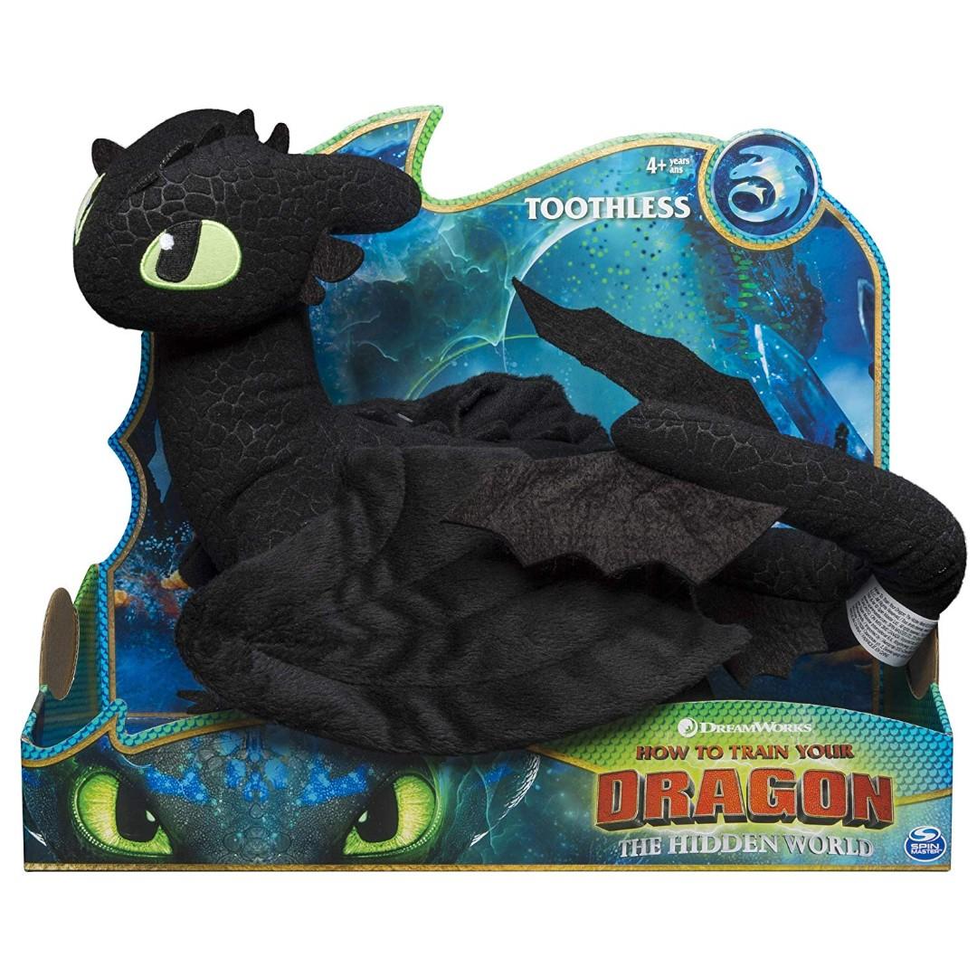 toothless plush dragon
