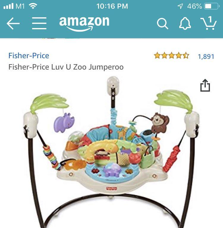fisher price luv u zoo jumperoo manual