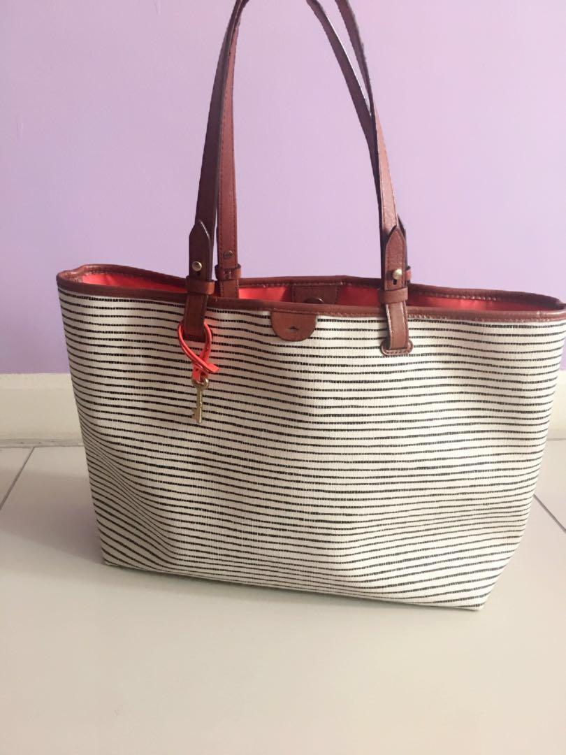 Rachel tote best sale black stripe